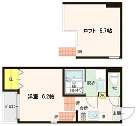 南仙台駅 徒歩10分 1階の物件間取画像